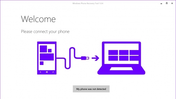 Windows Phone Recovery Tool picture or screenshot