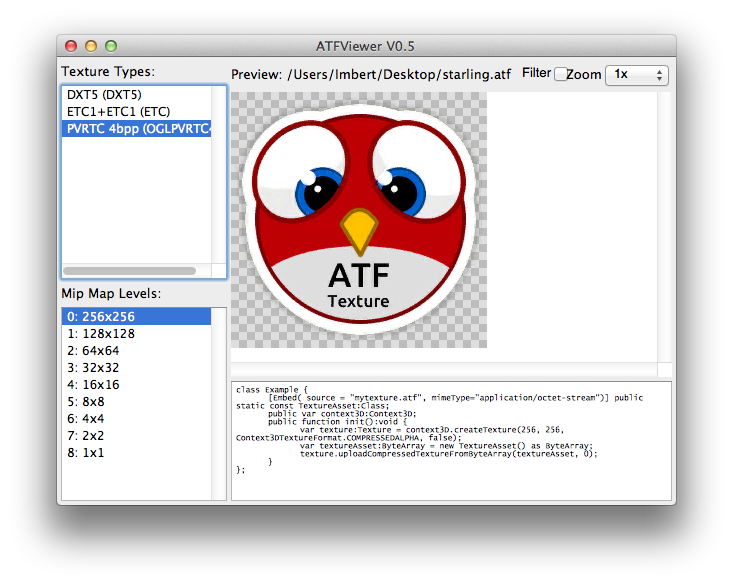 ATF SDK picture or screenshot