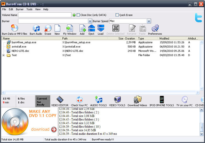 Burn4Free picture or screenshot