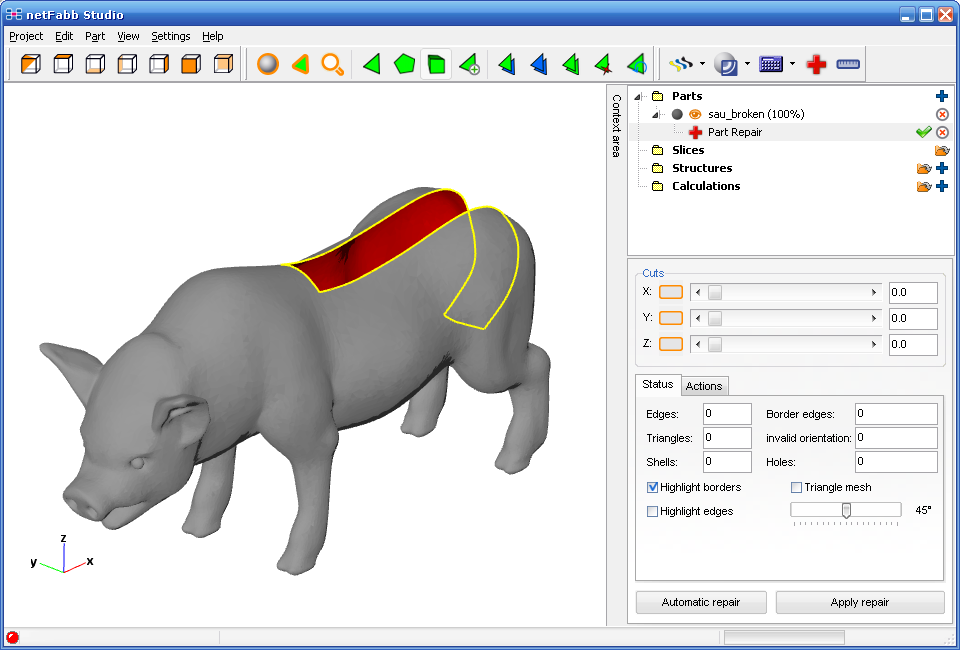 netfabb Basic picture or screenshot