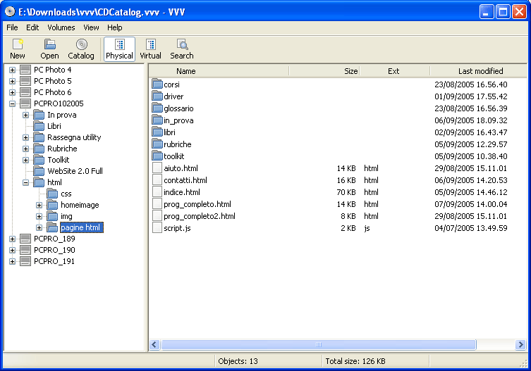 Virtual Volumes View picture or screenshot