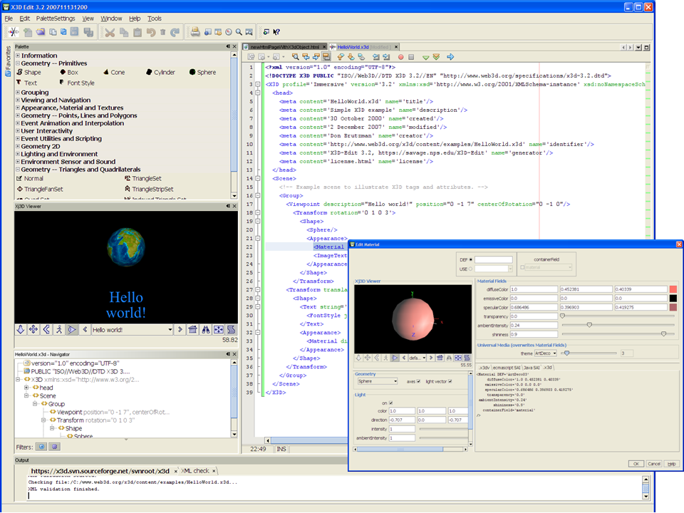 X3D file extension - Open .x3d files