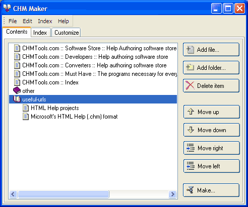Abee CHM Maker picture or screenshot