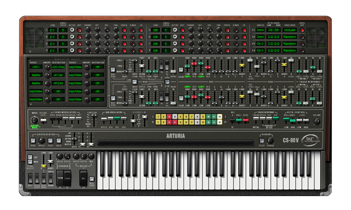 Arturia - CS-80 V DEMO - YouTube