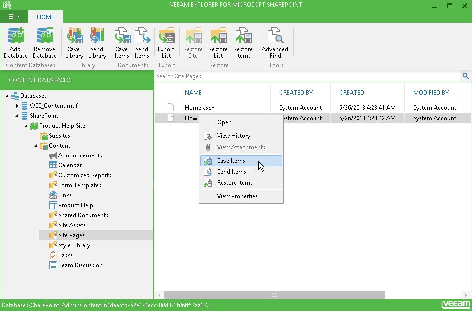 Veeam Explorer picture or screenshot