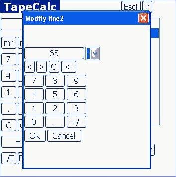 TapeCalc picture or screenshot