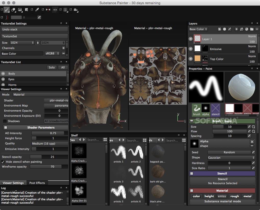 Substance Painter for Mac picture