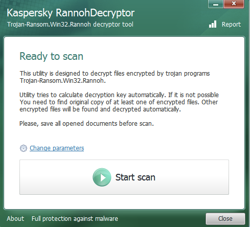 RannohDecryptor picture or screenshot