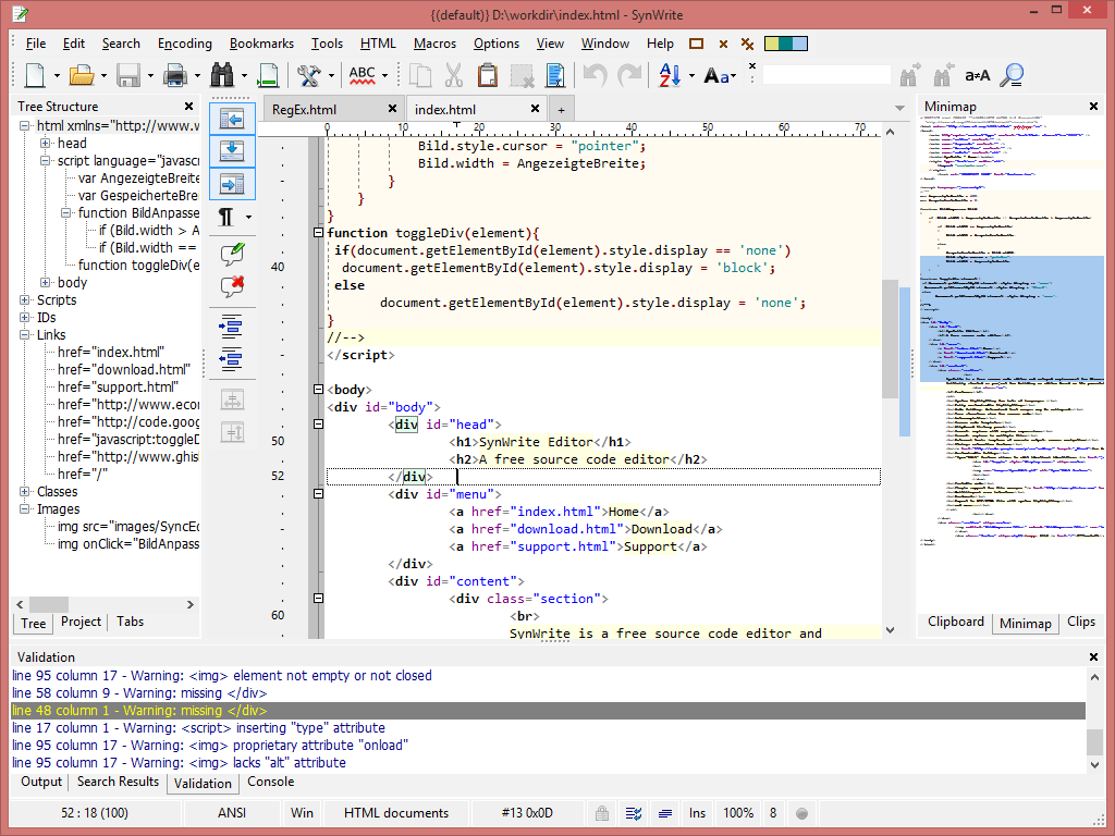 SynWrite picture or screenshot