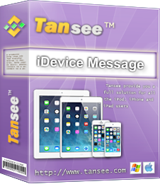 Tansee iPhone/iPad/iPod SMS&MMS&iMessage Transfer picture or screenshot