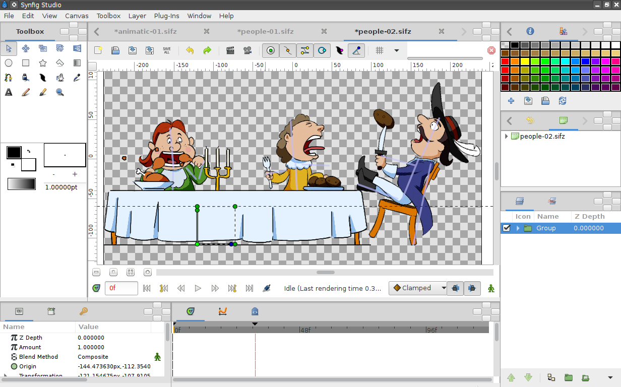 Synfig Studio picture or screenshot