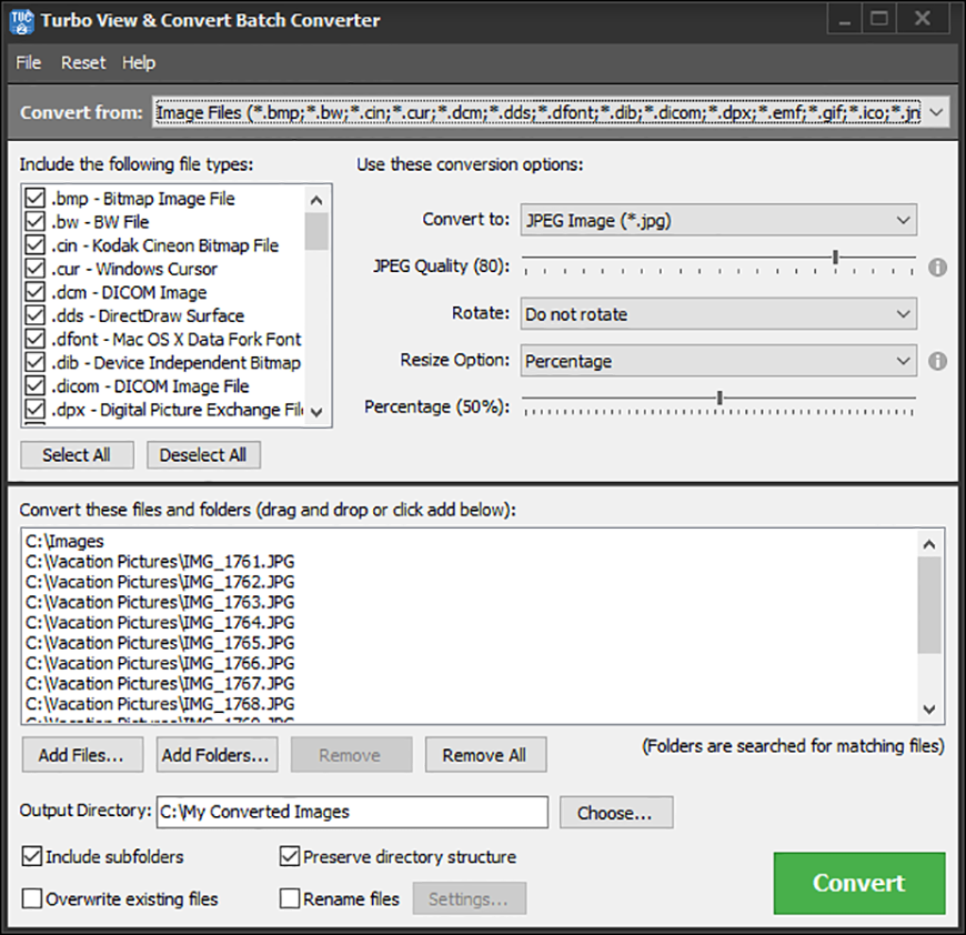 Turbo View & Convert picture or screenshot