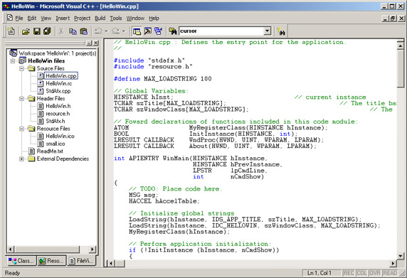 how to write and run a c program in visual studio 2010