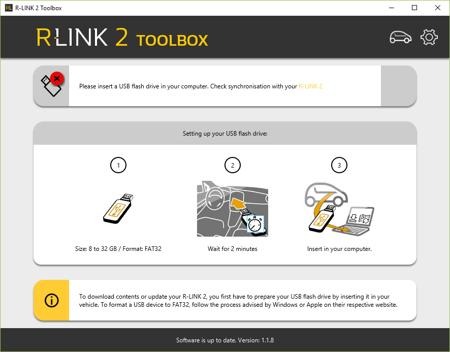 R-Link Toolbox picture or screenshot