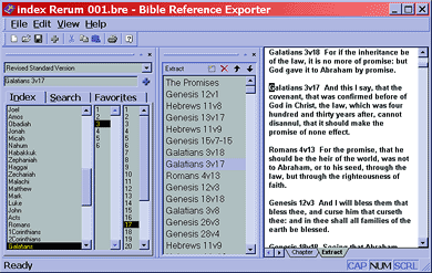 Bible Reference Exporter picture or screenshot