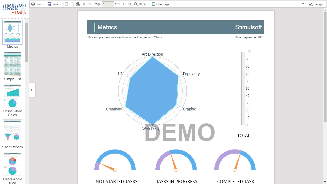 Stimulsoft Reports picture or screenshot