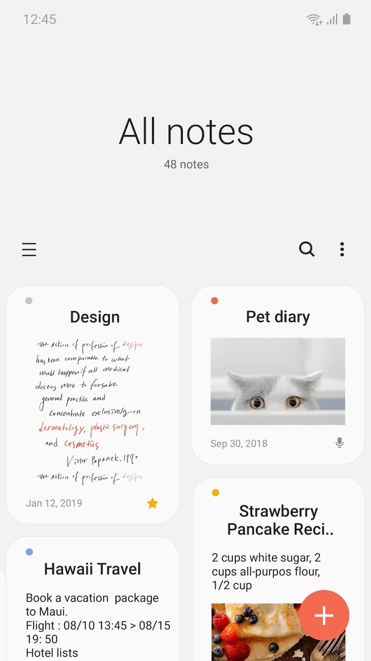 Samsung Notes picture