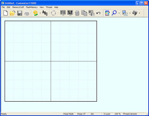 Janome Customizer 11000 picture or screenshot