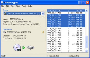 DVD Decrypter picture or screenshot