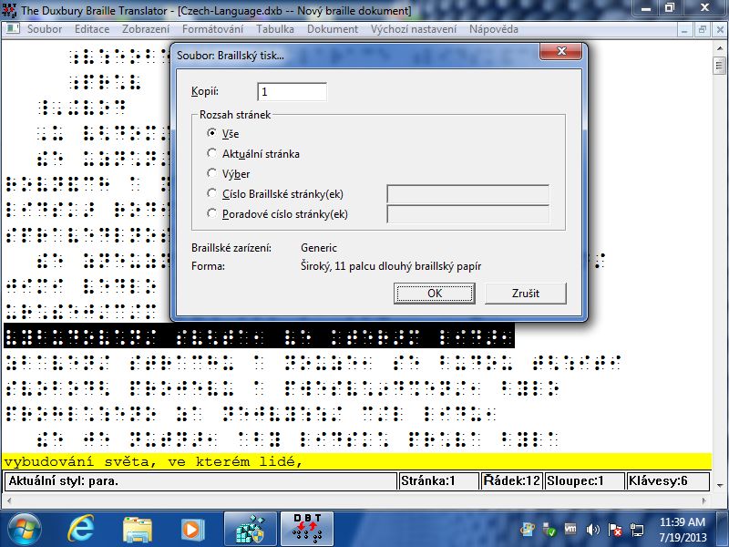 Duxbury Braille Translator picture or screenshot