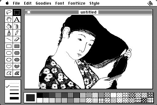 MacPaint picture or screenshot