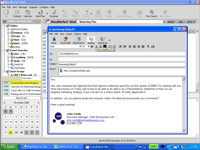 WordPerfect MAIL picture or screenshot