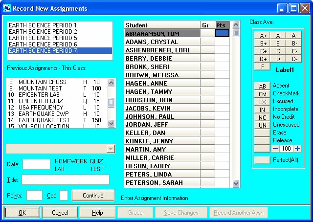 Gradebook Power picture or screenshot