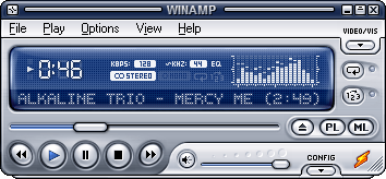 Winamp with LPAC plugin picture