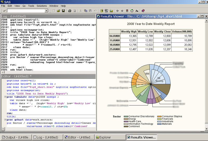 Base SAS Software picture or screenshot