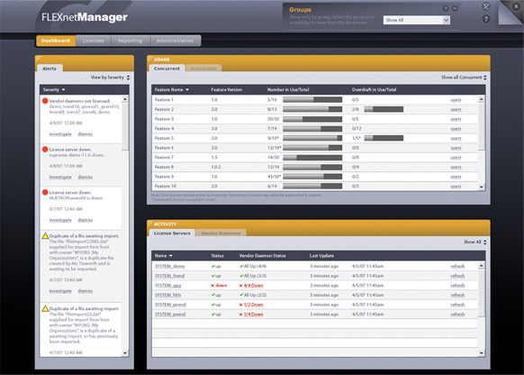 FLEXnet Manager picture or screenshot