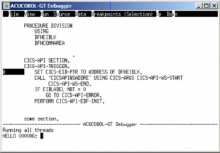 ACUCOBOL-GT picture or screenshot