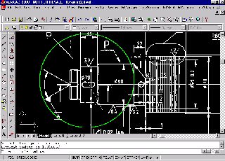 GTXRaster CAD picture or screenshot