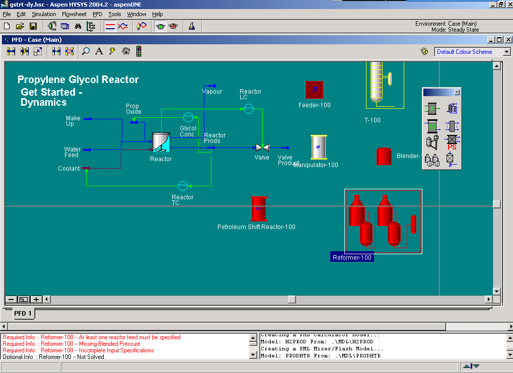 Aspen HYSYS picture or screenshot