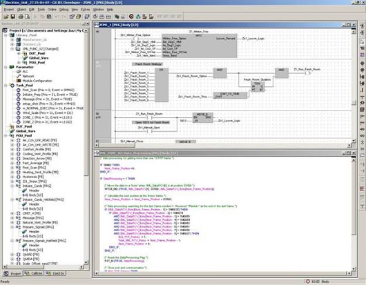 GX IEC Developer picture or screenshot