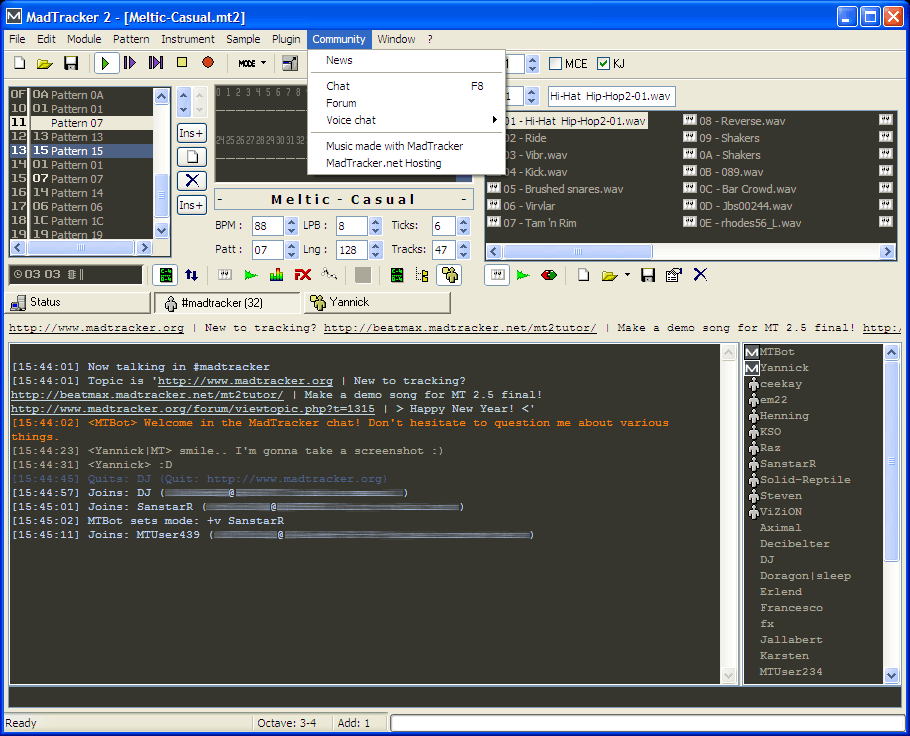 MadTracker picture or screenshot