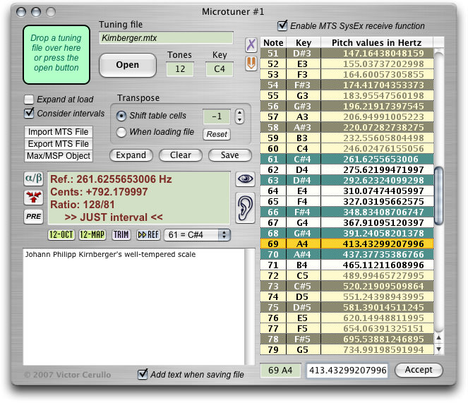 Max Magic Microtuner picture or screenshot