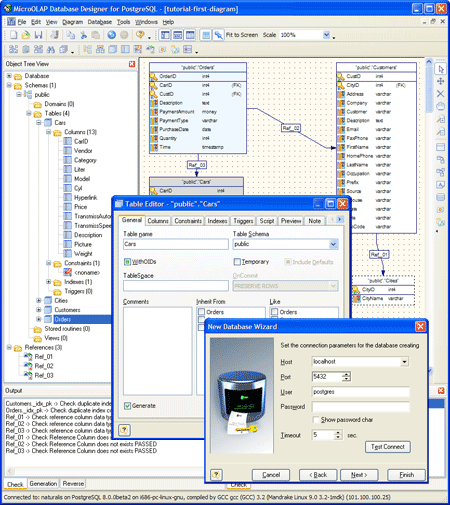 Database Designer for PostgreSQL picture or screenshot