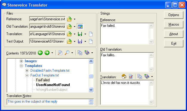 Stonevoice Translator picture or screenshot