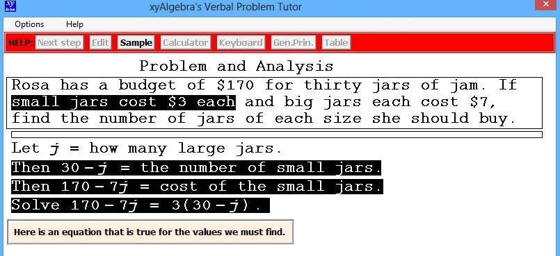 xyAlgebra picture or screenshot