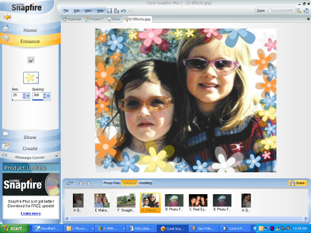 Corel Snapfire picture or screenshot