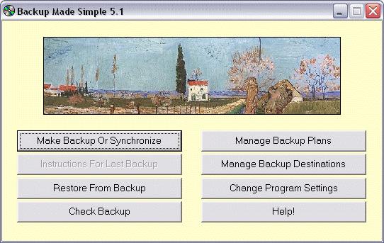 Backup Made Simple picture or screenshot