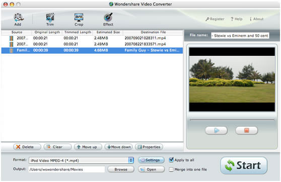 Wondershare Video Converter for Mac picture