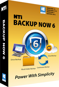 NTI Backup Now picture or screenshot