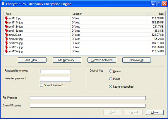 Uconomix Encryption Engine picture or screenshot