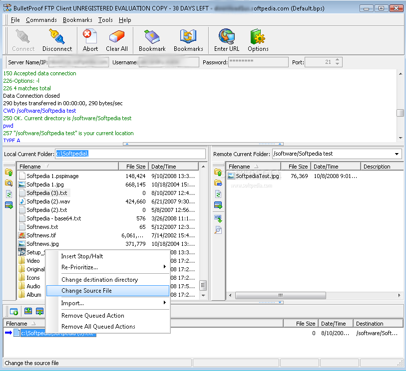 BulletProof FTP Server for Windows picture or screenshot