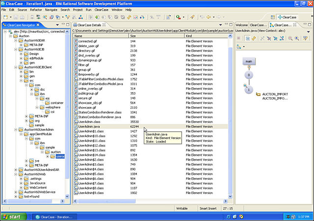 Rational ClearCase picture or screenshot