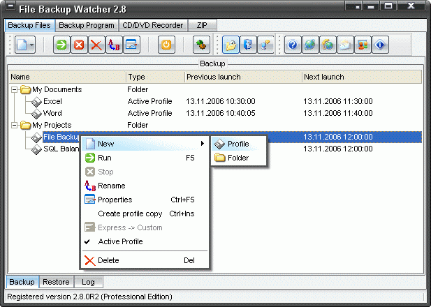 File Backup Watcher picture or screenshot