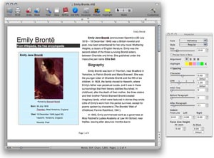 Bean Word Processor picture or screenshot