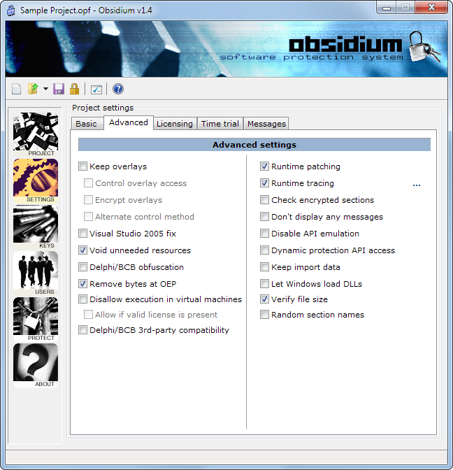 Obsidium picture or screenshot