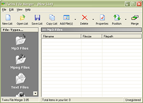 Twins File Merger picture or screenshot